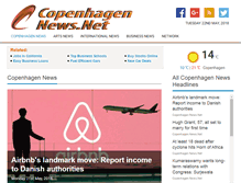 Tablet Screenshot of copenhagennews.net